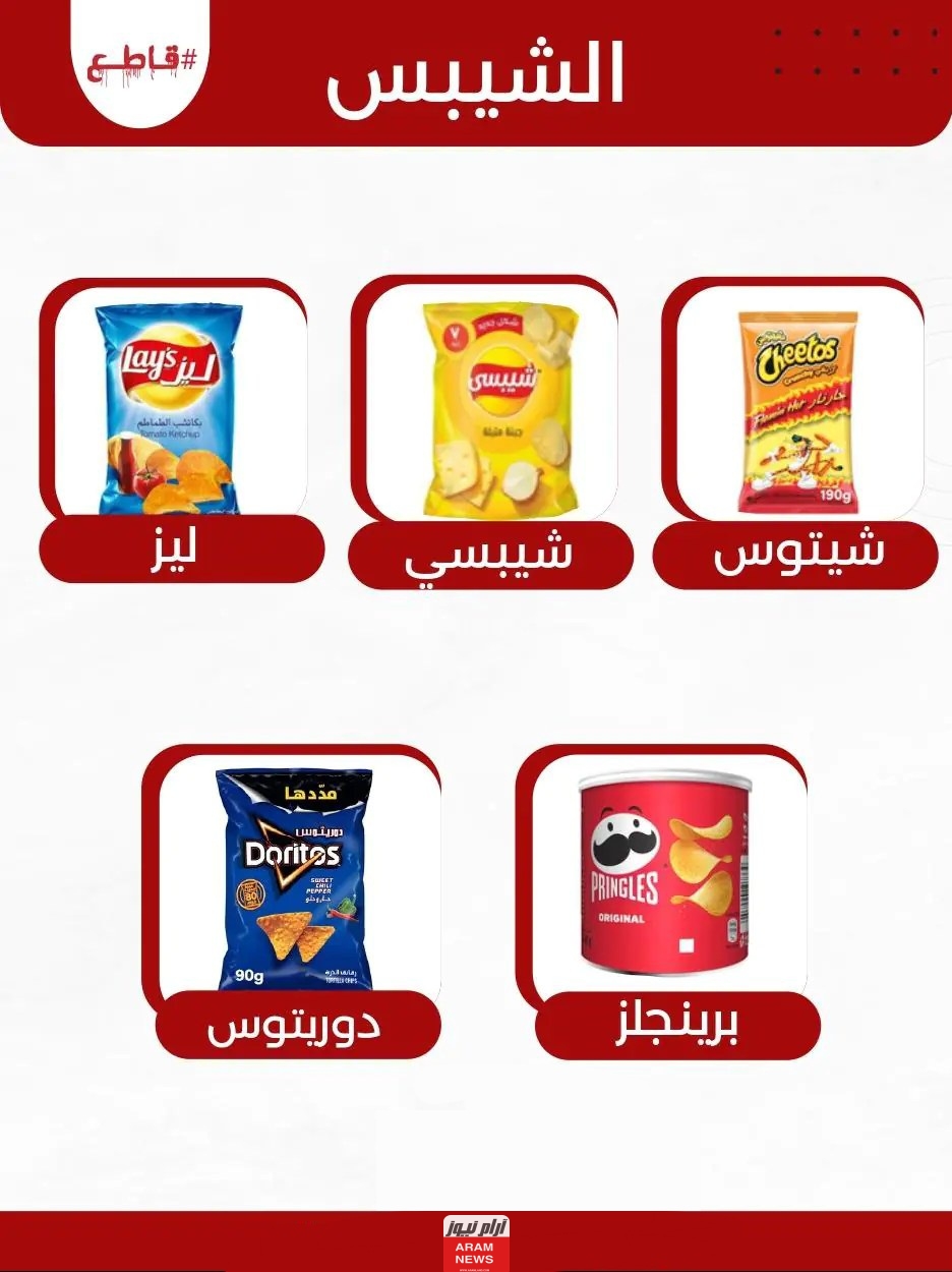 هل شيبسي ليون مقاطعة؟ هل شيبسي ليون يدعم اسرائيل؟ الحقائق كاملة..