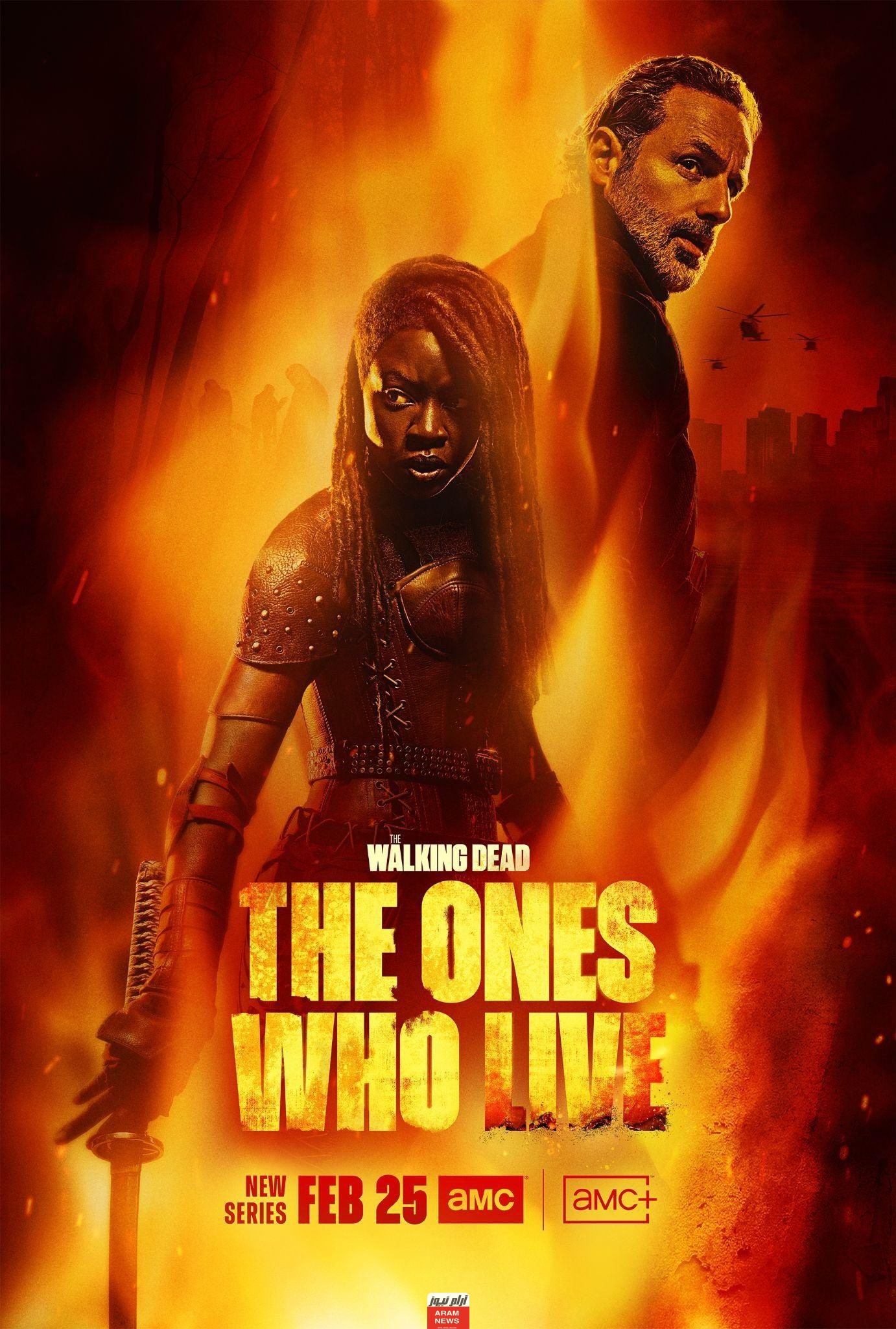موعد نزول مسلسل ريك وميشون The Walking Dead The Ones Who Live وأهم التفاصيل